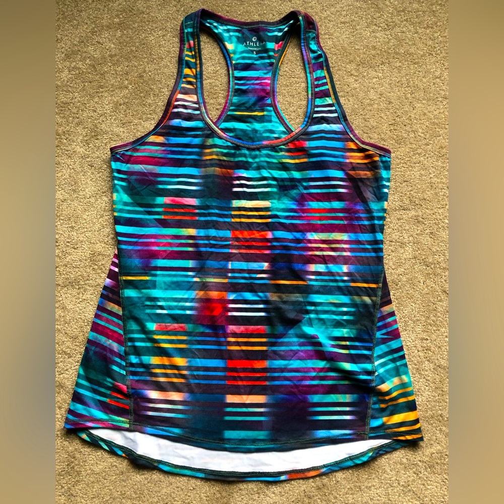 Athleta Laser Beam Chi Tank Top